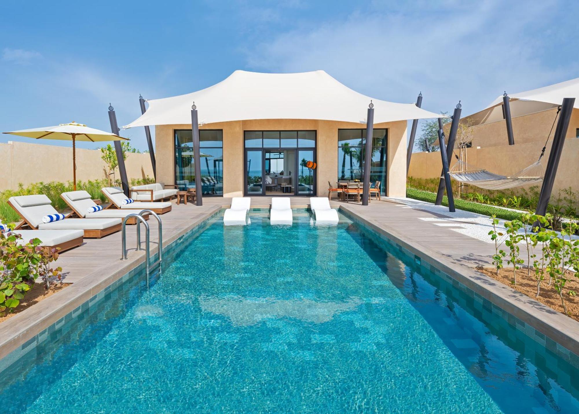 Bab Al Nojoum Hudayriyat Villas Abu Dhabi Exterior foto