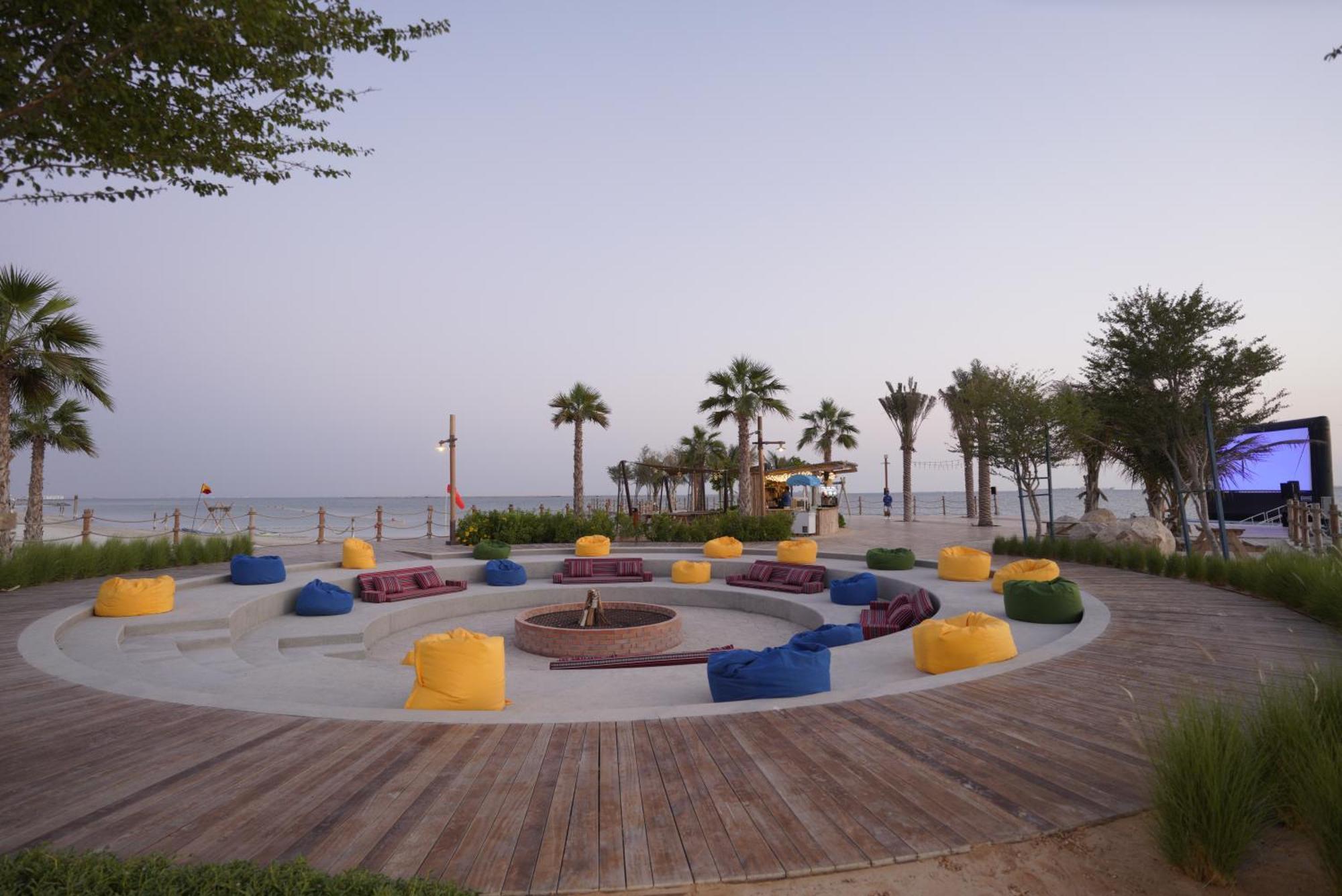 Bab Al Nojoum Hudayriyat Villas Abu Dhabi Exterior foto